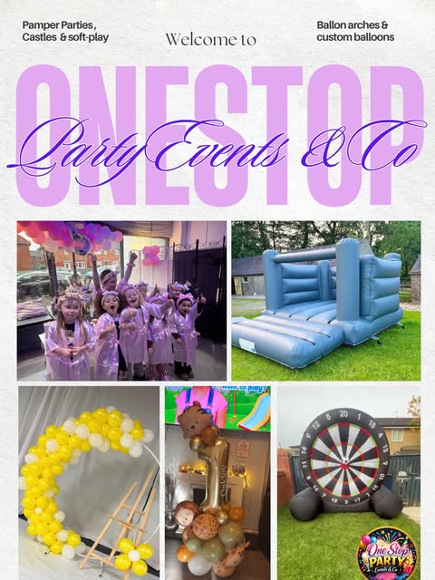 One Stop Party Events service showcase